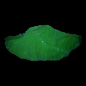 Art Glass Cullet Cobalt Natural Sculpture Glowing Slag Manganese #4GX19